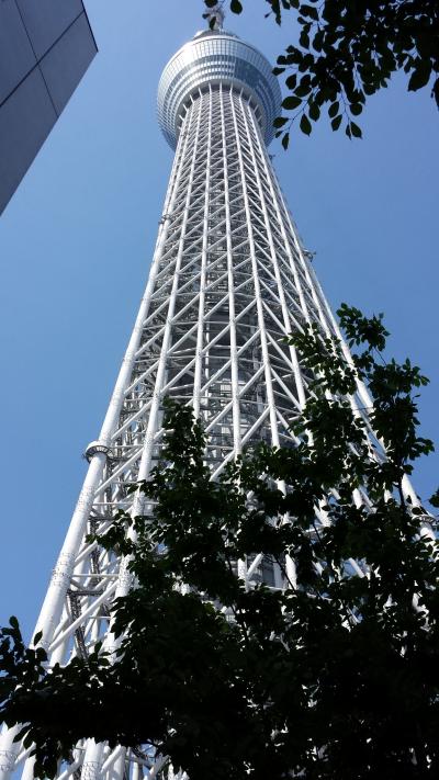 綿密に予定を立てて、東京へ行ってきました。スカイツリー周辺~お台場辺り… 1/ 2