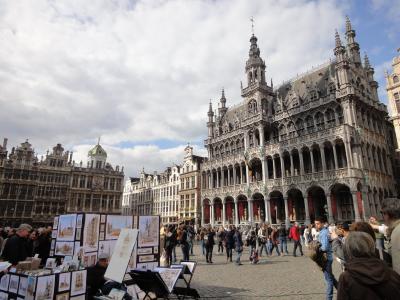 初　海外家族旅行ベルギー＆オランダ　１　出発からCDG、ブリュッセルへ