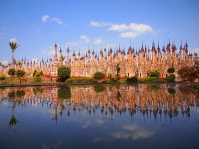 気長に世界一周計画・ミャンマー編４日目【インレー湖1日目　カックー遺跡】