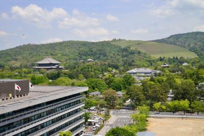 うるわしの奈良（4)　見晴らし抜群！　隠れた観光名所だ　奈良県庁展望台