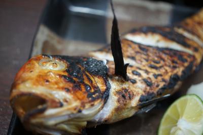 20140517 築地 高はしさん、小あまだい一夜干し → 酔い落ち → 高はしさん、大目ますのかま