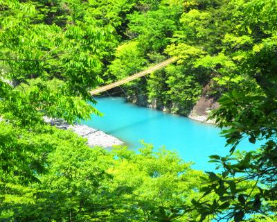 このシーンに会えるなら秘境でも！夢の吊り橋～寸又峡