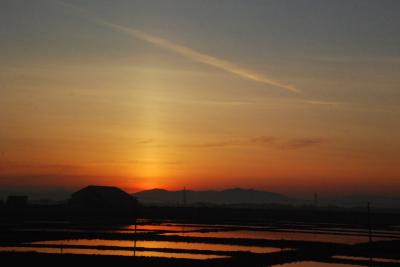 函館の夜景だけでなく、北斗星から朝焼けまで見られるなんて最高！