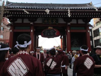 浅草三社祭を見て来たどー！