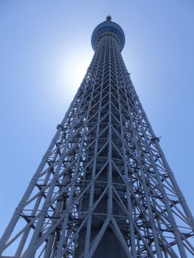 野球観戦の前に東京スカイツリーへ行く！！