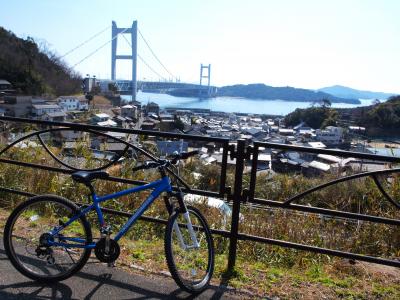 風の道を走って瀬戸大橋まで絶景サイクリング！！鷲羽山山頂へ/岡山・児島