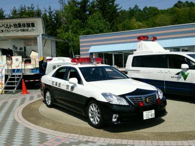 北海道へ帰省の帰り・・・パトカー乗車？　JAL特典航空券利用(2014年5月)