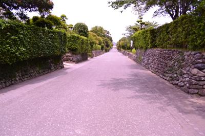 鹿児島県出水市の武家屋敷群を訪ねました。