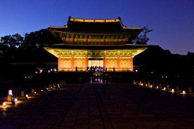 満月の宵・世界遺産の宮殿  ～ 昌徳宮（チャンドックン）の 特別観覧へ