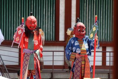 これは百鬼夜行やろ。　伎楽隊　玄奘三蔵会大祭 薬師寺