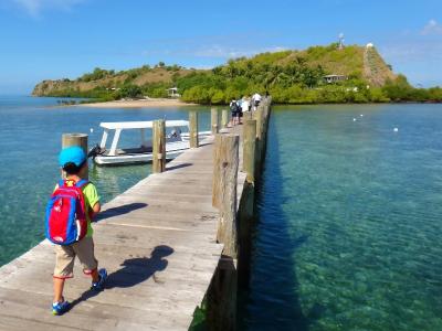 5歳子連れパプアニューギニア（母子旅行）