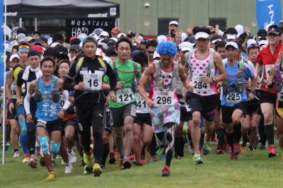 三原・白竜湖トレイルラン レースの観戦　2013