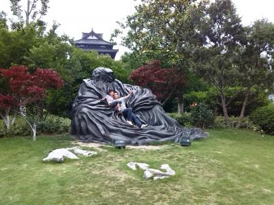 常州　その二　天寧禅寺、東坡公園、紅梅公園