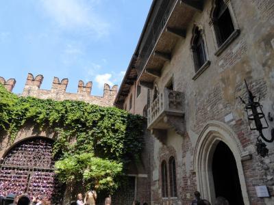 初夏の優雅な北イタリア旅行♪　Ｖｏｌ３９（第３日目午後）　☆ベローナ(Verona)：ジュリエッタの家(Casa di Giulietta)を見学♪