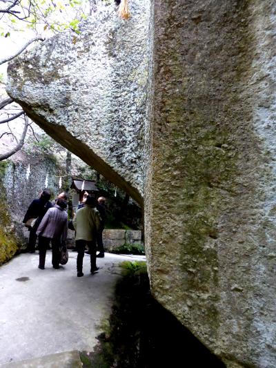 家族旅行2014冬；今年のテーマは牡蠣と蟹01日本三奇跡の宝殿・生石（おうしこ）神社