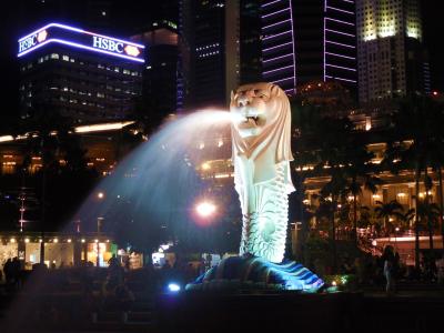 シンガポール旅行記2014（4） マリーナの夜景