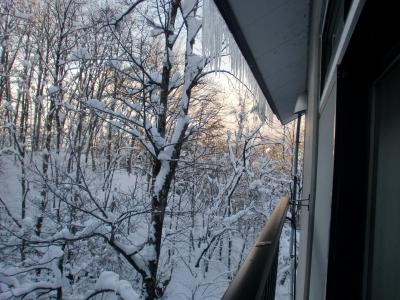 約束通り雪の駒ヶ岳温泉に