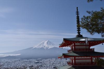 富士山と忠霊塔☆