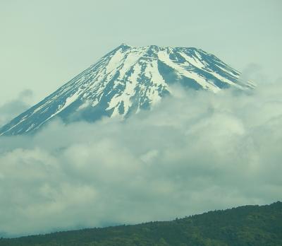 久しぶりに新幹線から見られた富士山