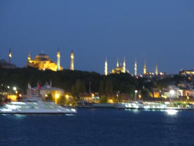クルーズ船に乗ってのエーゲ海　イスタンブール