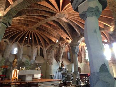 ANA Fクラスとバルセロナ一人旅6日間 その② コロニアグエル編