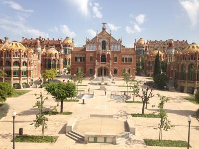 ANA Fクラスとバルセロナ一人旅6日間 その③ サンパウ病院と復路編