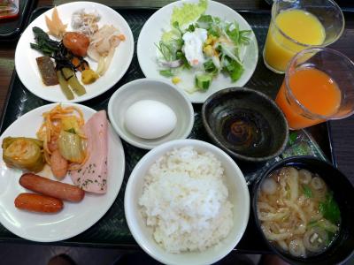 １１．ＧＷ前半の横浜１泊　ダイワロイネットホテル横浜関内 グリーンズハーバー （GReen's Harbor）のバイキングの朝食