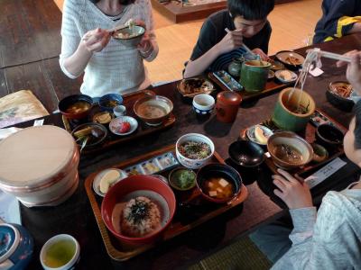 １３．ＧＷ後半のホテルジャパン下田1泊　峠の茶屋の昼食
