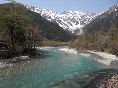 涼を求めて上高地へ