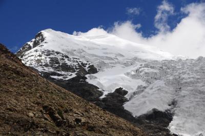 7days in Tibet14★ナンカルツェ★カローラ峠から氷河をのぞむ