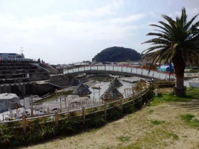 日本の旅　関東地方を歩く　千葉県鴨川市の道の駅鴨川オーシャンパーク、千葉県木更津市（きさらづし）の木更津駅（きさらづえき）周辺