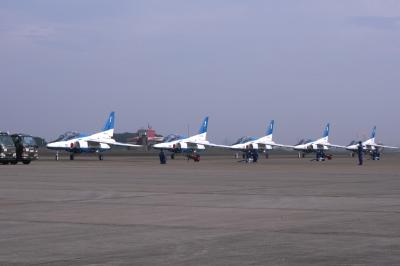 ブルーインパルスが見たい　（入間航空祭）