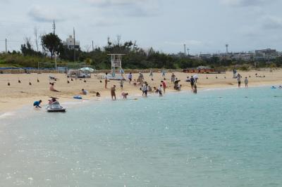 残波ビーチとリゾートホテル