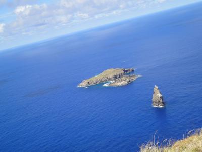 南米 12泊16日の旅 イースター島観光(ラノ・カウ方面, アフ・アキビ方面)(4日目)