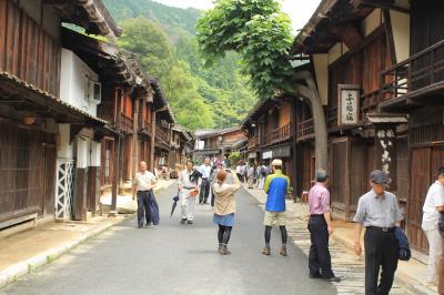 中山道　”妻籠宿”観光