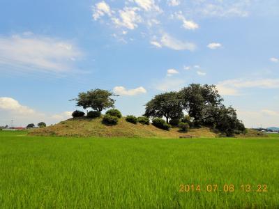 梅雨の晴れ間～栃木県壬生町わんぱく公園と判官塚古墳