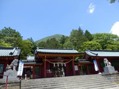 快晴！台風一過の男体山　（二荒山神社から頂上へ～♪）　（百名山４８座）