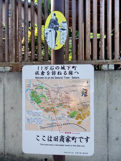 千葉県の城下町・佐倉の散策