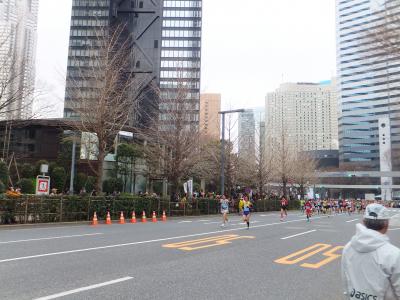 2014 東京マラソン応援めぐり【その２】新宿から応援スタート