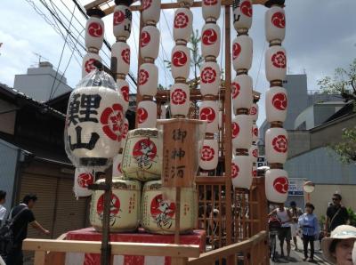 前後祇園祭、鉾の復活！京懐石[京とみ] ！