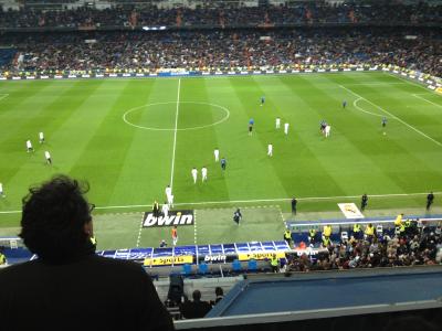 NO.2 サッカー観戦とクリスマスのスペイン周遊~アンダルシアへ 2日目 サンチャゴベルナベウ、リーガ観戦