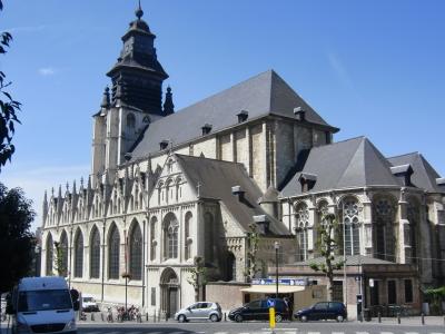 聖堂巡礼　ベルギー：ブリュッセル　ノートル　ダム　ド　ラ　シャペル聖堂