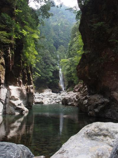 滝メグラーが行く１５９　秘境・大杉谷を歩く（１）　千尋滝とニコニコ滝