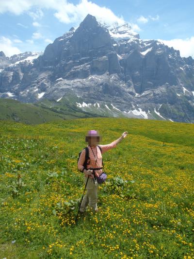 念願のスイスアルプスハイキング（４日目グローセ・シャイデック～バッハアルプゼーハイキング）