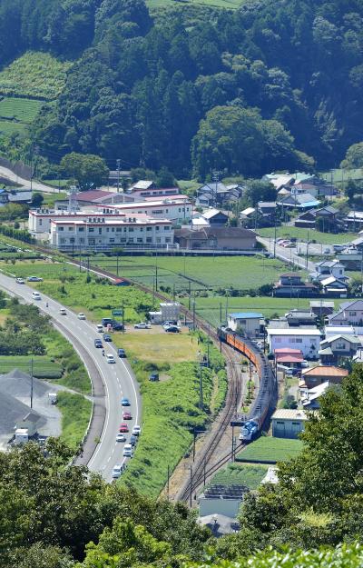 鉄道風景写真シリーズ　第5弾　”大井川沿線を走る大井川鐵道、期間限定のトーマス君の撮影とその風景” 