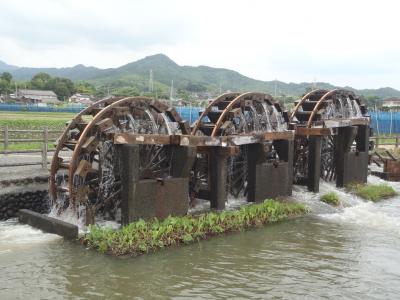 朝倉の三連水車まわりを一巡り