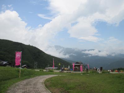 白馬八方尾根へハイキングにでかけました