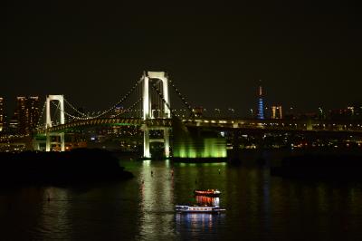 暑～い2014年夏、お台場の夕景～夜景でデジイチ練習