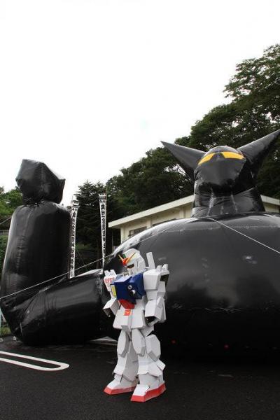 2013　塩竈みなと祭 de あの 「ガンダム」 と 「ブラックオックス」を発見です !! 　塩竈市　宮城県