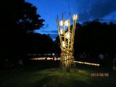 ２０１４年　なら燈花会